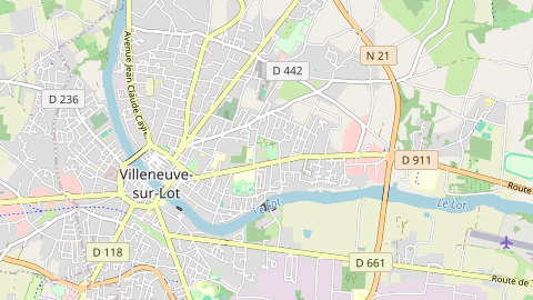 Carte de localisation de l'évènement