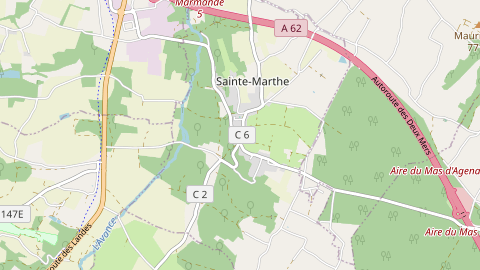 Carte de localisation de l'évènement