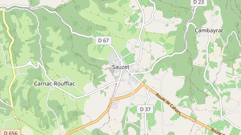 Carte de localisation de l'évènement