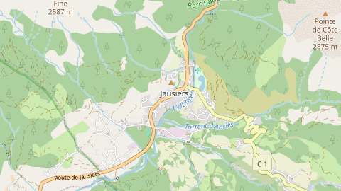 Carte de localisation de l'évènement