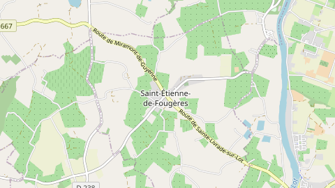 Carte de localisation de l'évènement