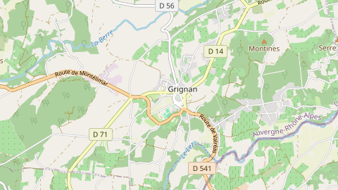 Carte de localisation de l'évènement