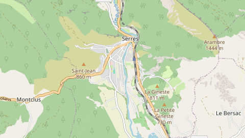 Carte de localisation de l'évènement