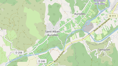 Carte de localisation de l'évènement