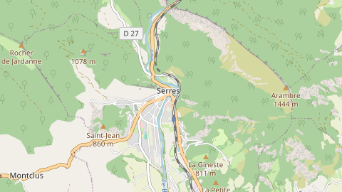 Carte de localisation de l'évènement