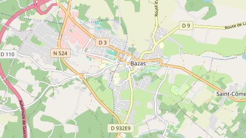 Carte de localisation de l'évènement