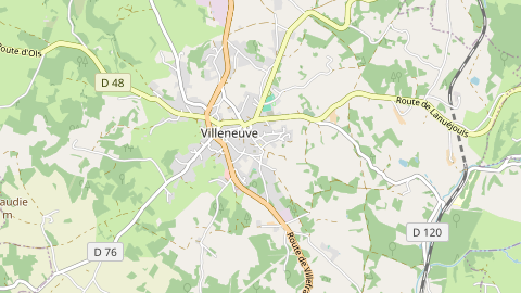 Carte de localisation de l'évènement