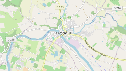 Carte de localisation de l'évènement