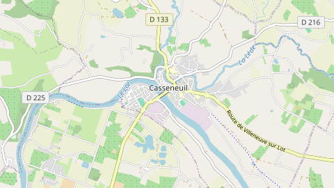 Carte de localisation de l'évènement