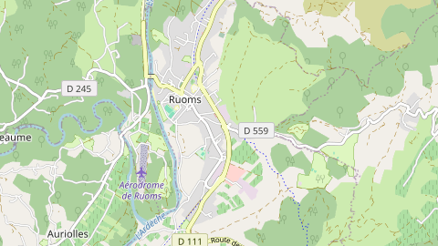 Carte de localisation de l'évènement