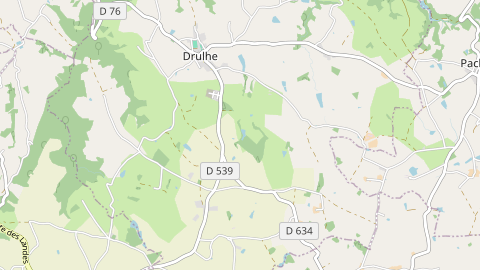 Carte de localisation de l'évènement