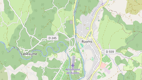 Carte de localisation de l'évènement
