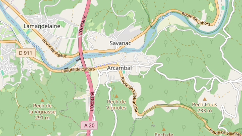 Carte de localisation de l'évènement