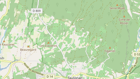 Carte de localisation de l'évènement