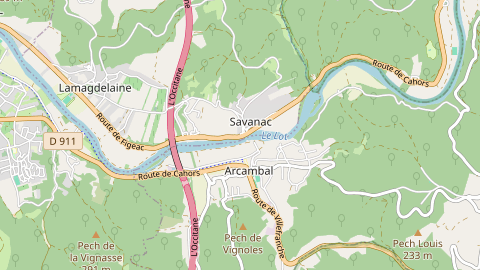Carte de localisation de l'évènement