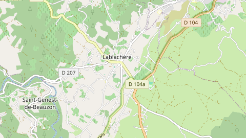 Carte de localisation de l'évènement