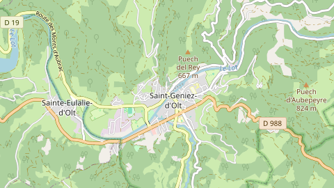 Carte de localisation de l'évènement