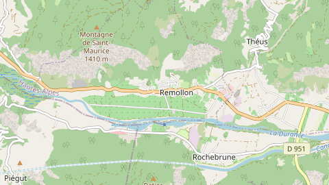 Carte de localisation de l'évènement