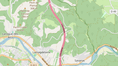 Carte de localisation de l'évènement