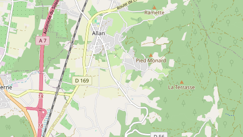 Carte de localisation de l'évènement