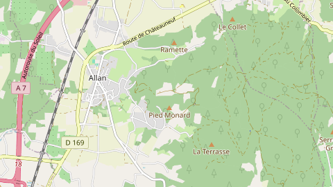 Carte de localisation de l'évènement