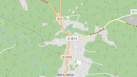 Carte de localisation de l'évènement