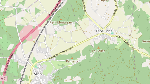 Carte de localisation de l'évènement