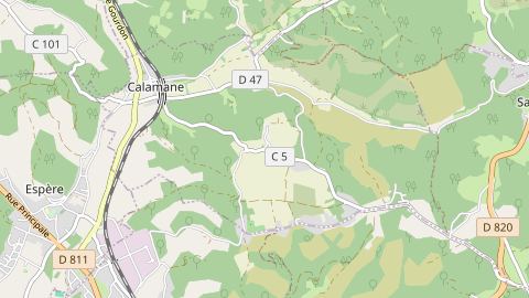 Carte de localisation de l'évènement