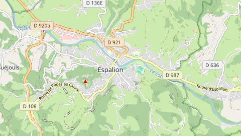 Carte de localisation de l'évènement