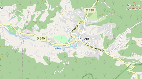Carte de localisation de l'évènement