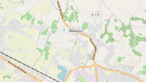 Carte de localisation de l'évènement