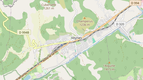 Carte de localisation de l'évènement