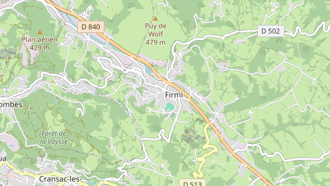 Carte de localisation de l'évènement