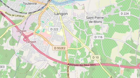 Carte de localisation de l'évènement