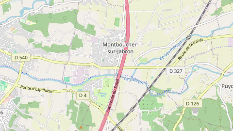 Carte de localisation de l'évènement