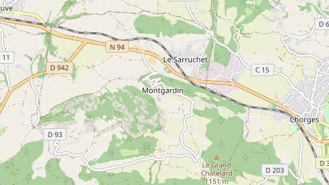 Carte de localisation de l'évènement