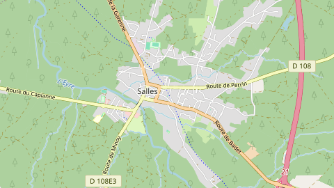 Carte de localisation de l'évènement