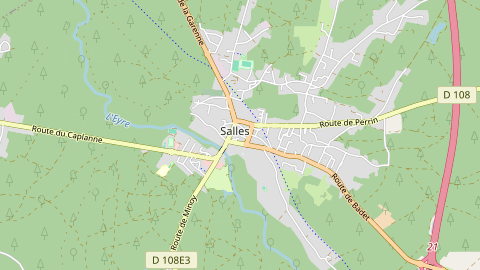 Carte de localisation de l'évènement