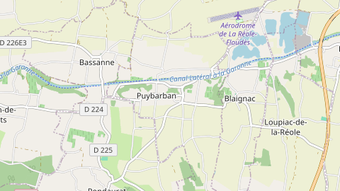 Carte de localisation de l'évènement