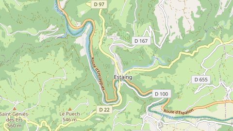 Carte de localisation de l'évènement