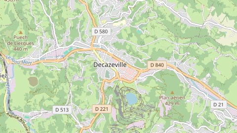 Carte de localisation de l'évènement