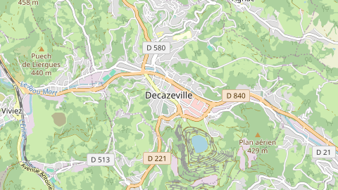 Carte de localisation de l'évènement