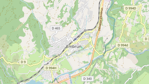 Carte de localisation de l'évènement