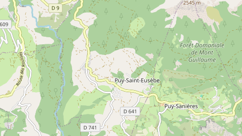 Carte de localisation de l'évènement