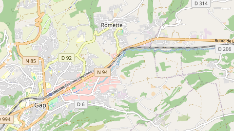 Carte de localisation de l'évènement