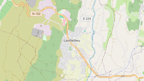 Carte de localisation de l'évènement