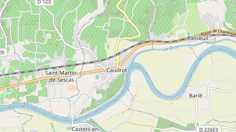 Carte de localisation de l'évènement