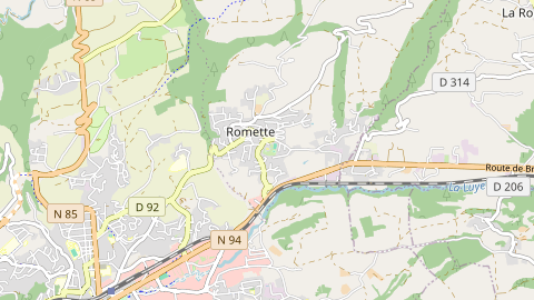 Carte de localisation de l'évènement