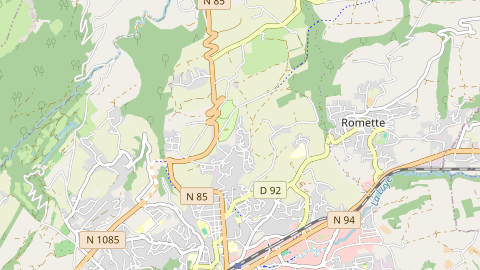 Carte de localisation de l'évènement
