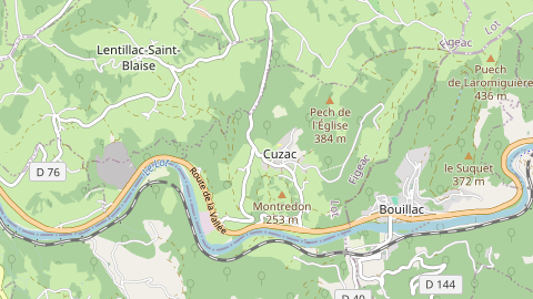 Carte de localisation de l'évènement